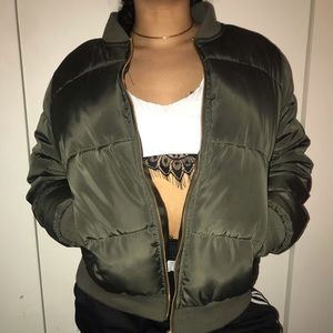 Padded Bomber Jacket